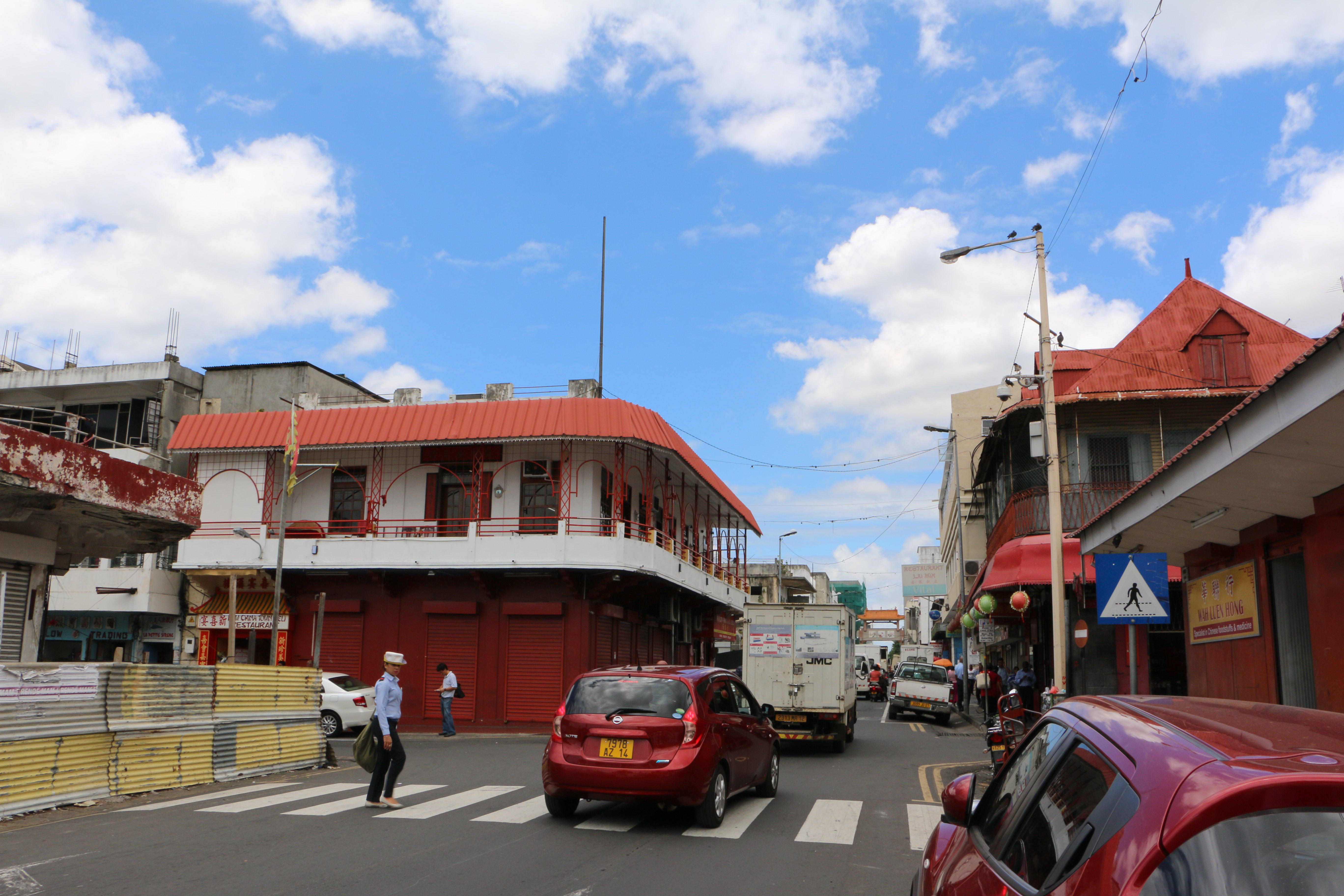 毛里求斯路易港唐人街图片