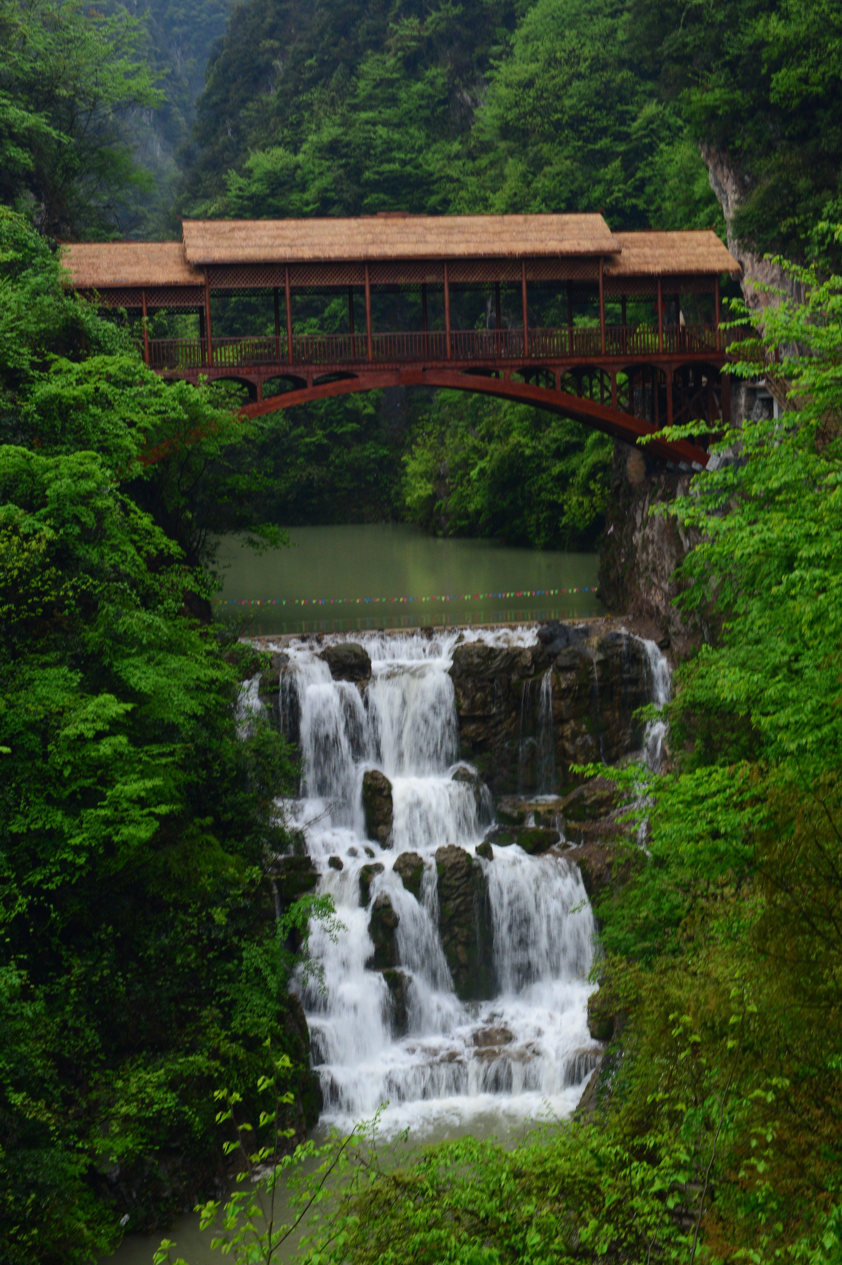 南漳五道峡风景区图片