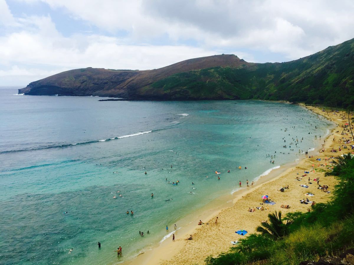 【携程攻略】夏威夷恐龙湾景点,浮潜非常棒,海底生态很好,浅海都能
