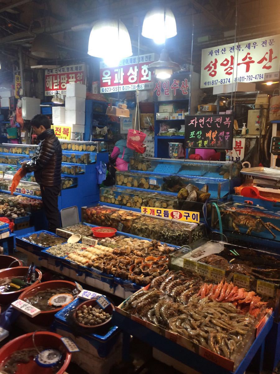 鹭梁津水产市场