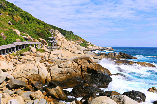 感观世界的美丽,拍摄三亚的风趣