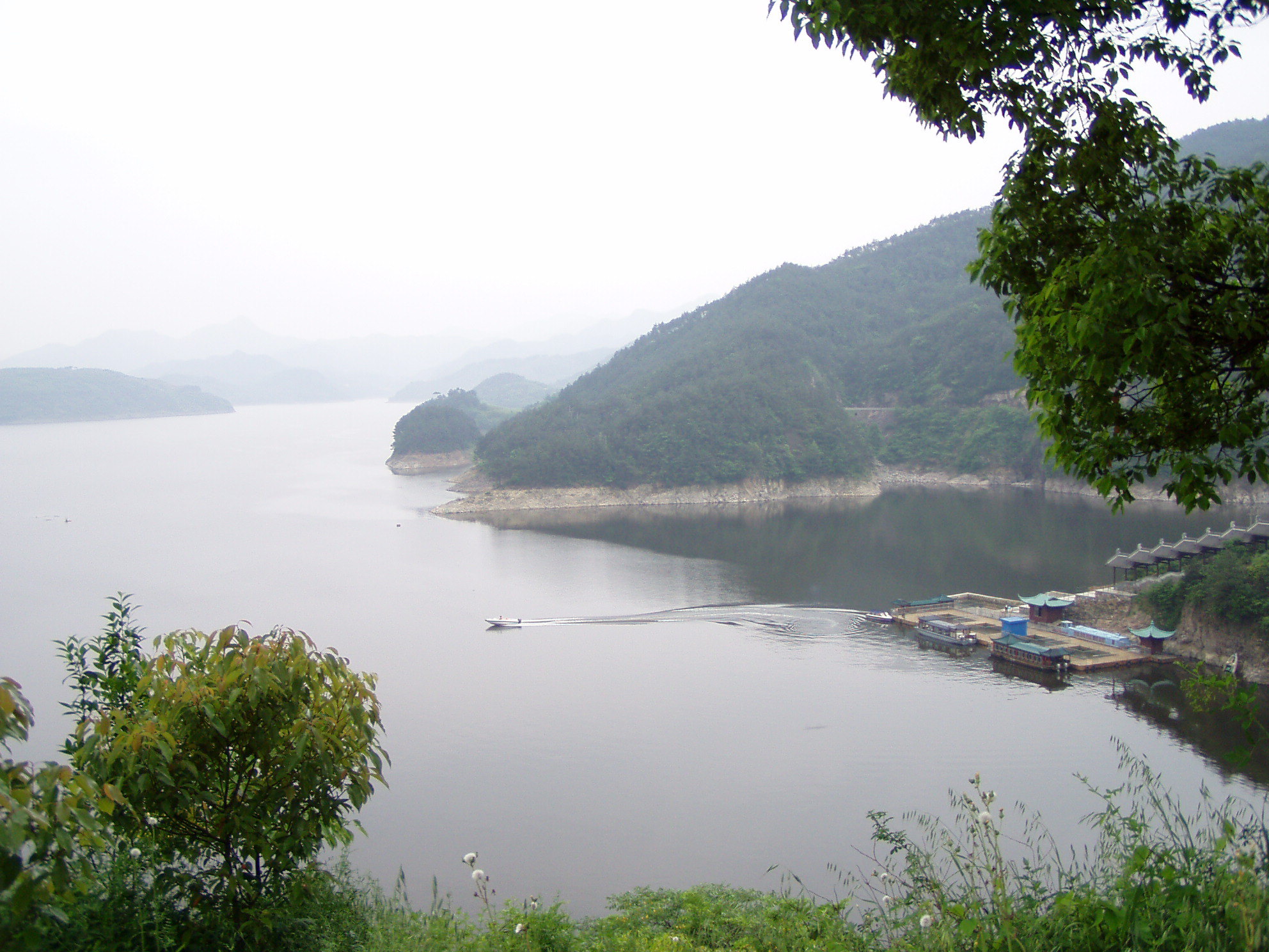 绍兴沃洲湖图片