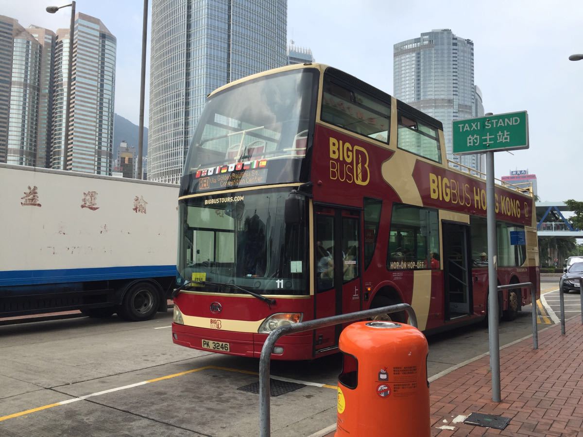 【自由行必備】bigbus香港大巴士觀光車票(多條線路可選,暢遊中環