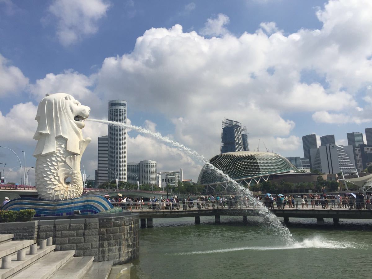 【携程攻略】新加坡鱼尾狮像公园景点,地标,重要性不解释,我只想说