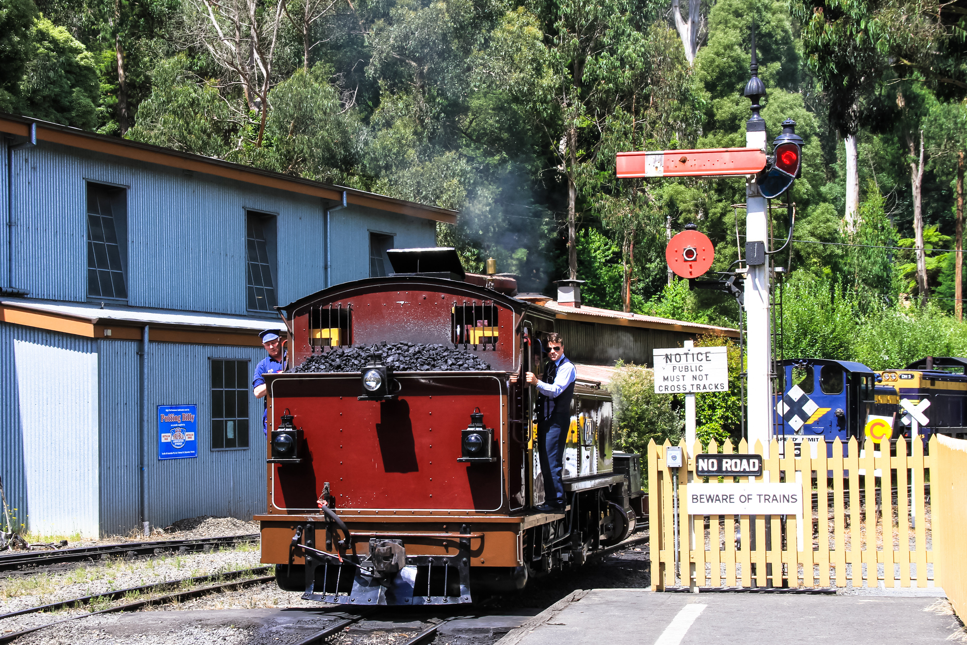 普芬比利蒸汽火车