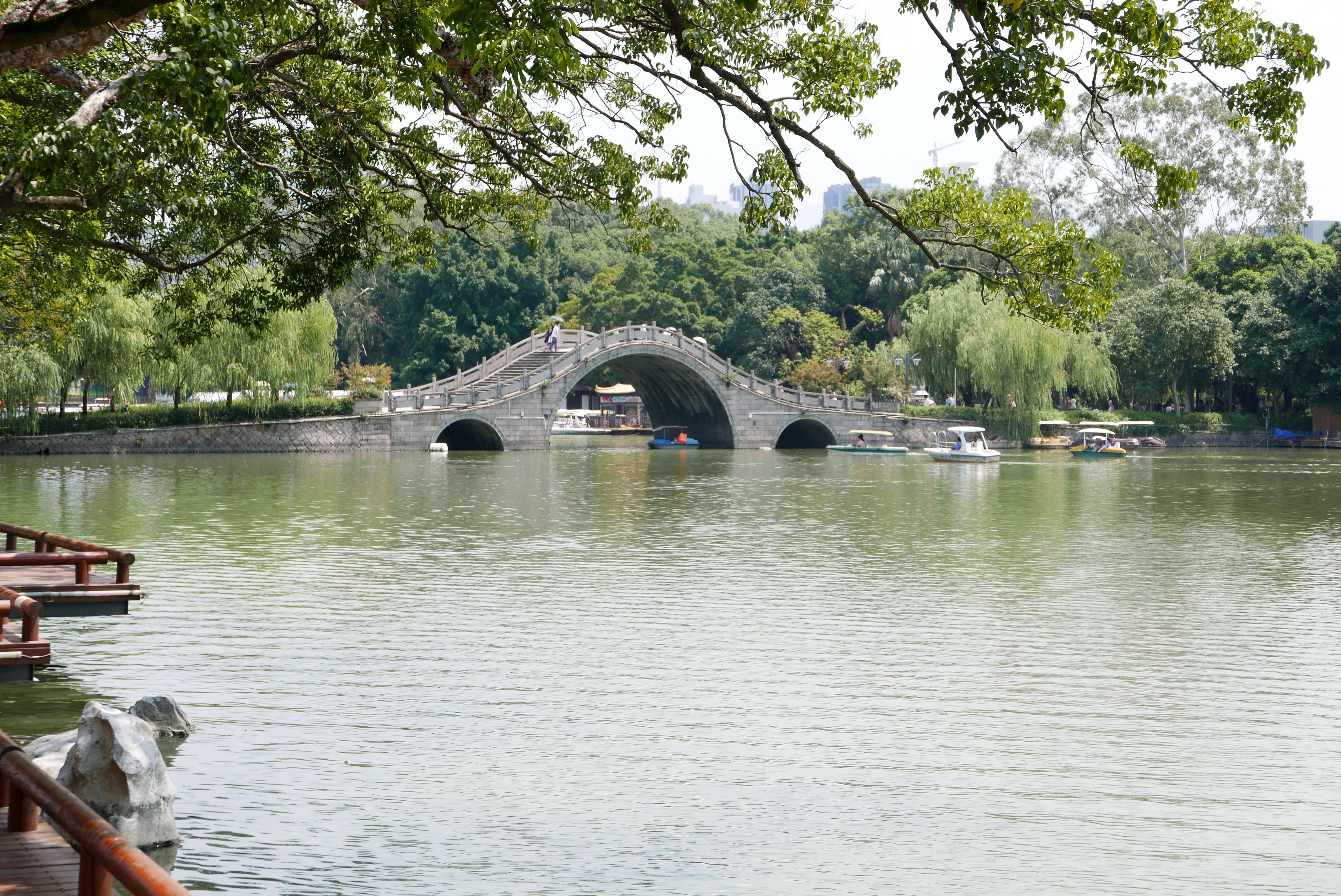 【攜程攻略】福州西湖公園景點,沿湖邊木棧道遊西湖很享受.窯角嶼是西