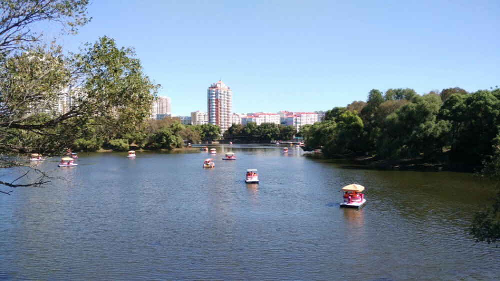 【攜程攻略】黑龍江龍沙公園景點,真的不錯,有山有水有木,面積也很大