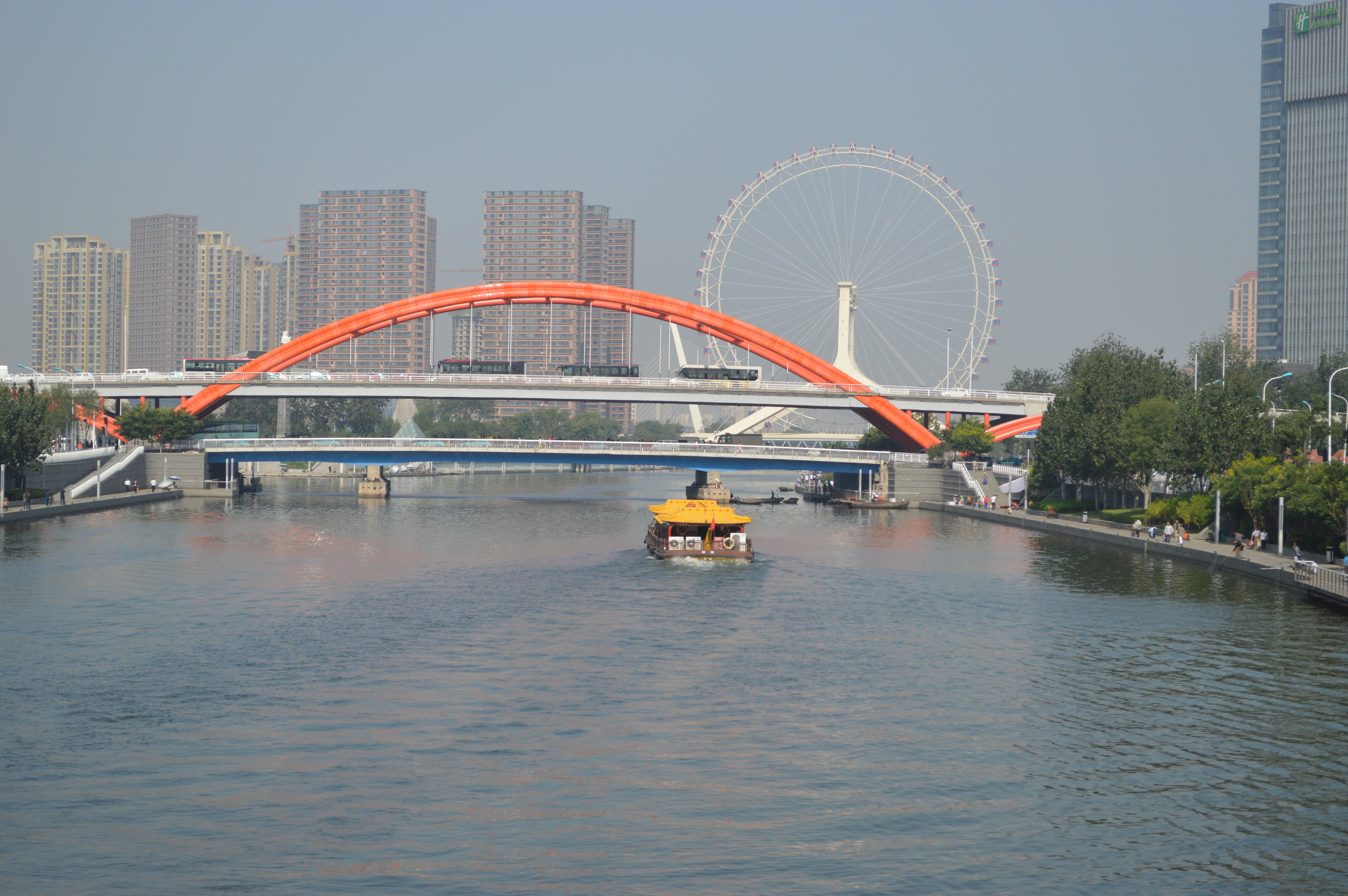 天津金刚桥照片图片