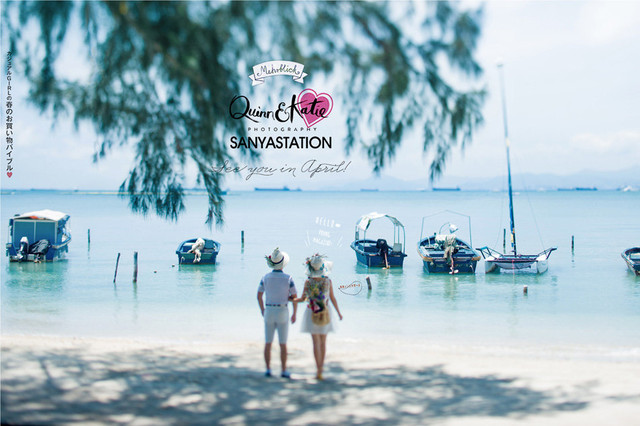 沈阳冬天去三亚拍婚纱照效果