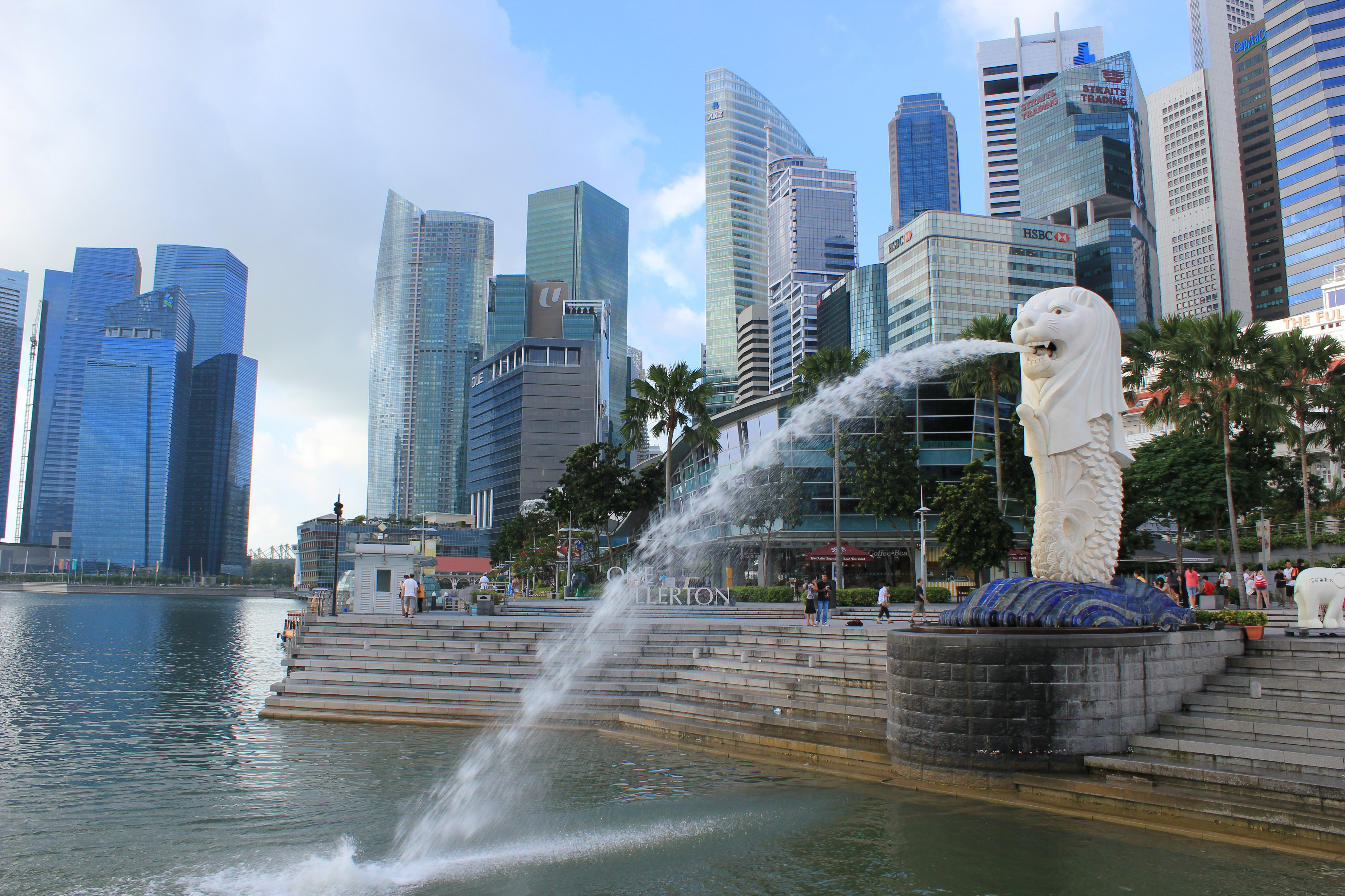 【携程攻略】圣淘沙岛圣淘沙鱼尾狮塔景点,新加坡标志性建筑物，位于滨海湾，是每一位游客到新加坡的必游景点，…