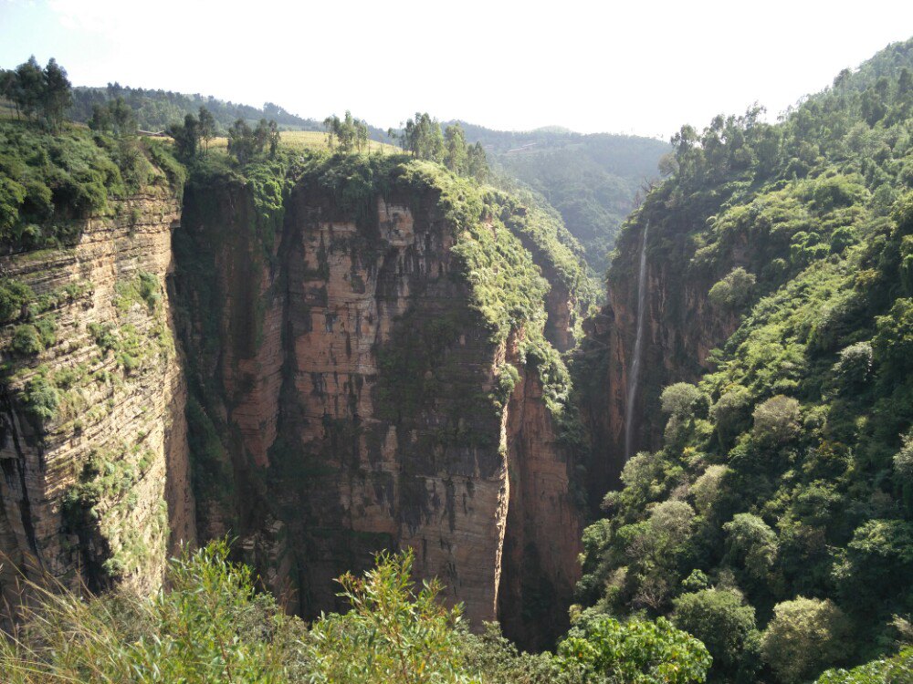 己衣大裂谷旅遊景點攻略圖