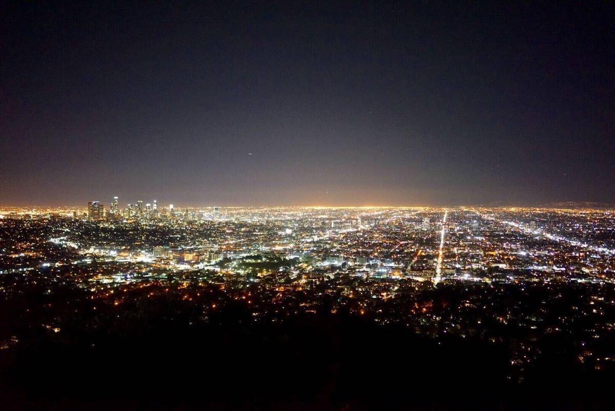 洛杉矶夜景|夜景|洛杉矶_新浪新闻