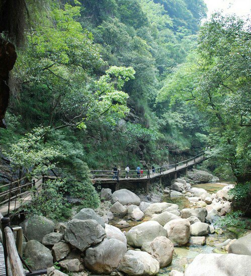 石臺牯牛降旅遊景點攻略圖