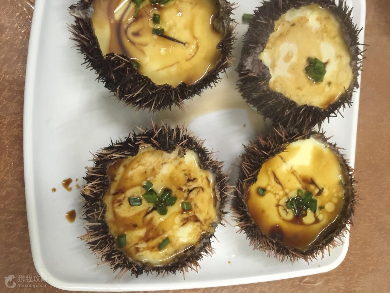 【携程攻略】三亚四川老三海鲜加工店餐馆,海胆蒸蛋味道好好,芒果螺