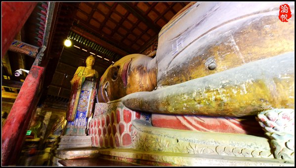 【絢麗甘肅】張掖大佛寺,金張掖的文化名片