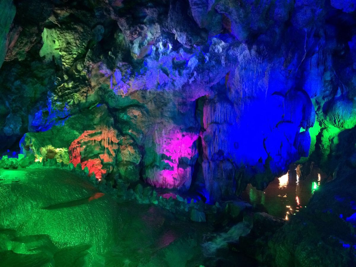 玉华洞旅游景点攻略图