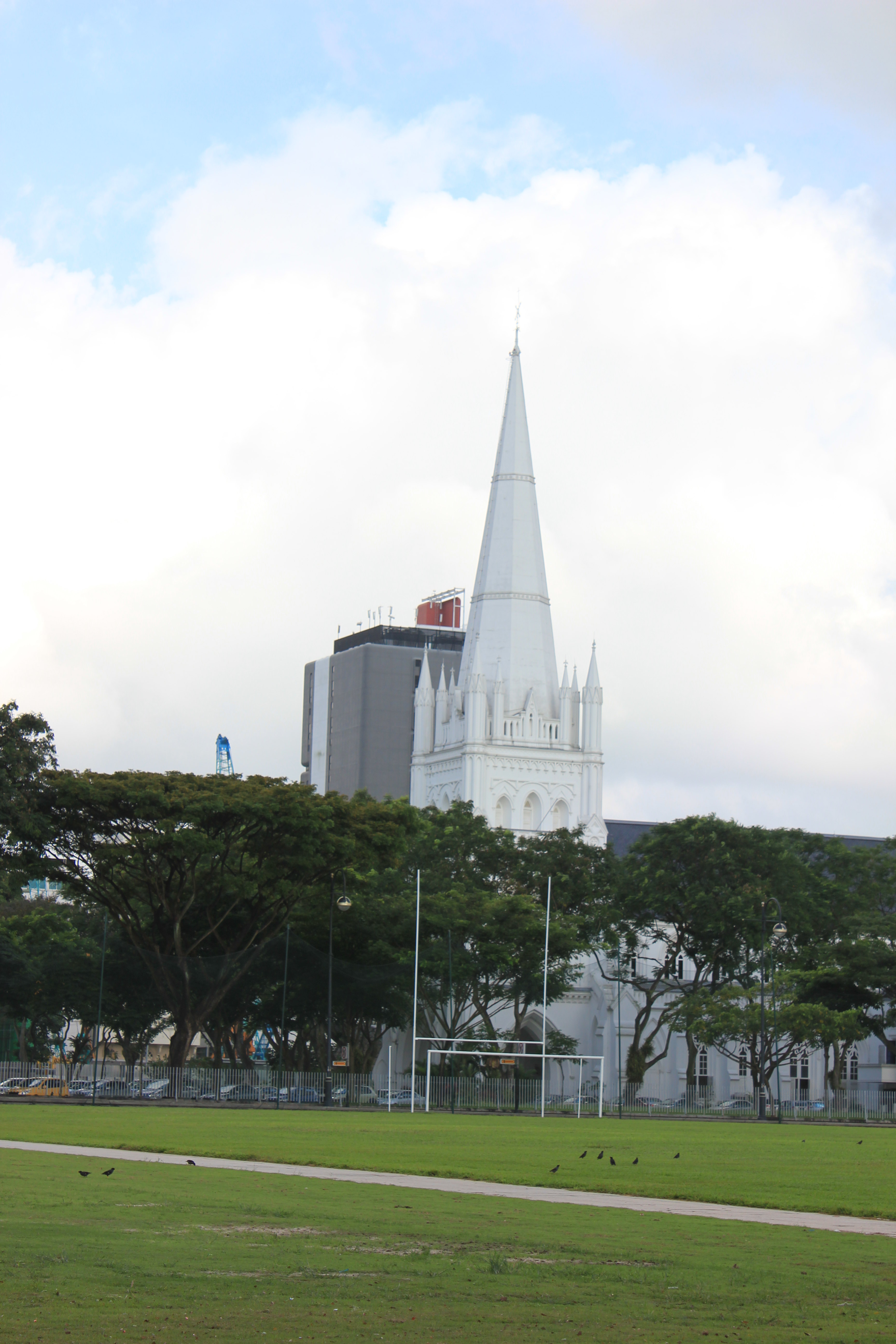 【携程攻略】新加坡圣安德烈教堂景点,圣安德烈教堂位于行政文化区的