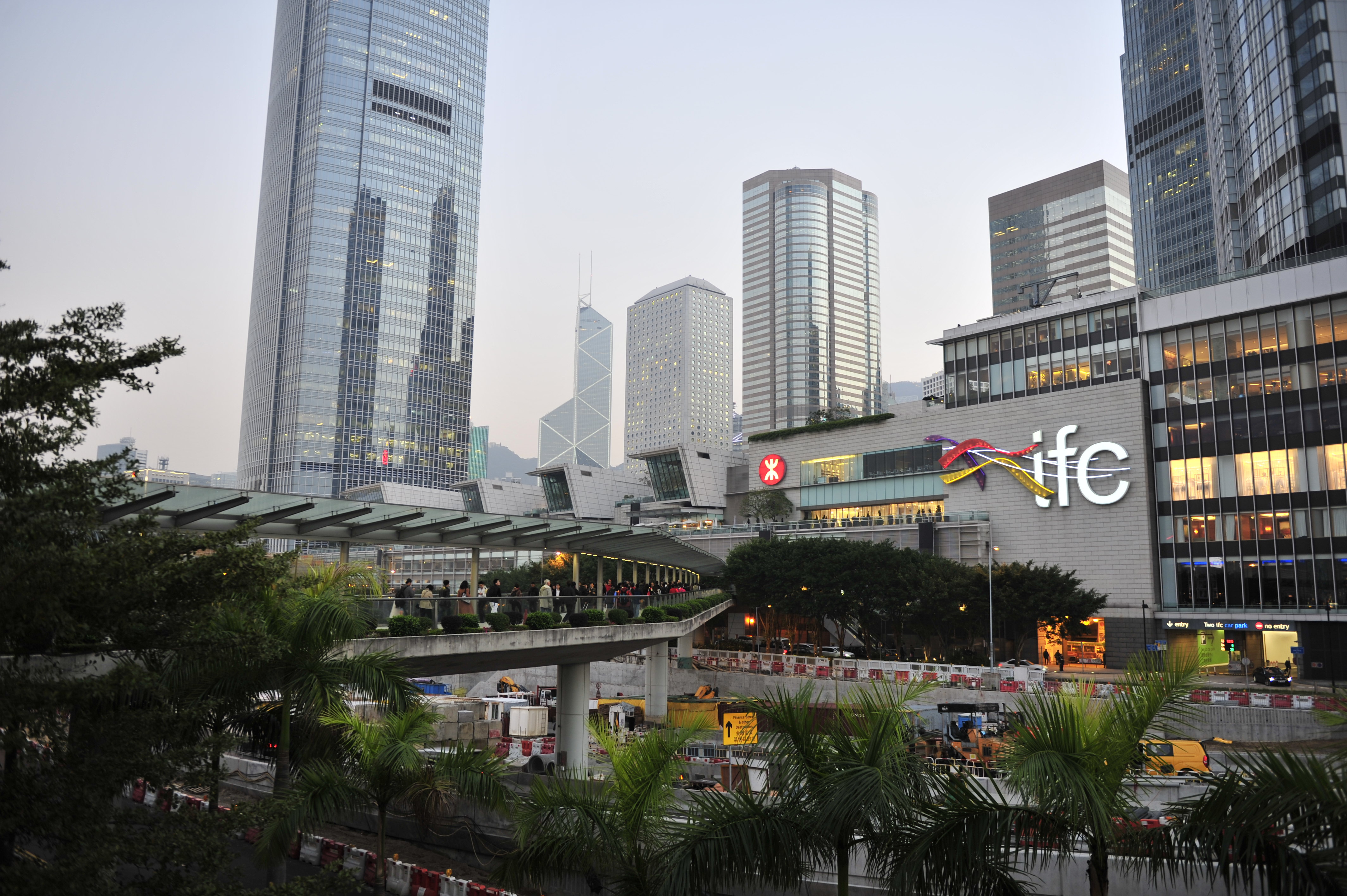 香港中环中心大厦图片