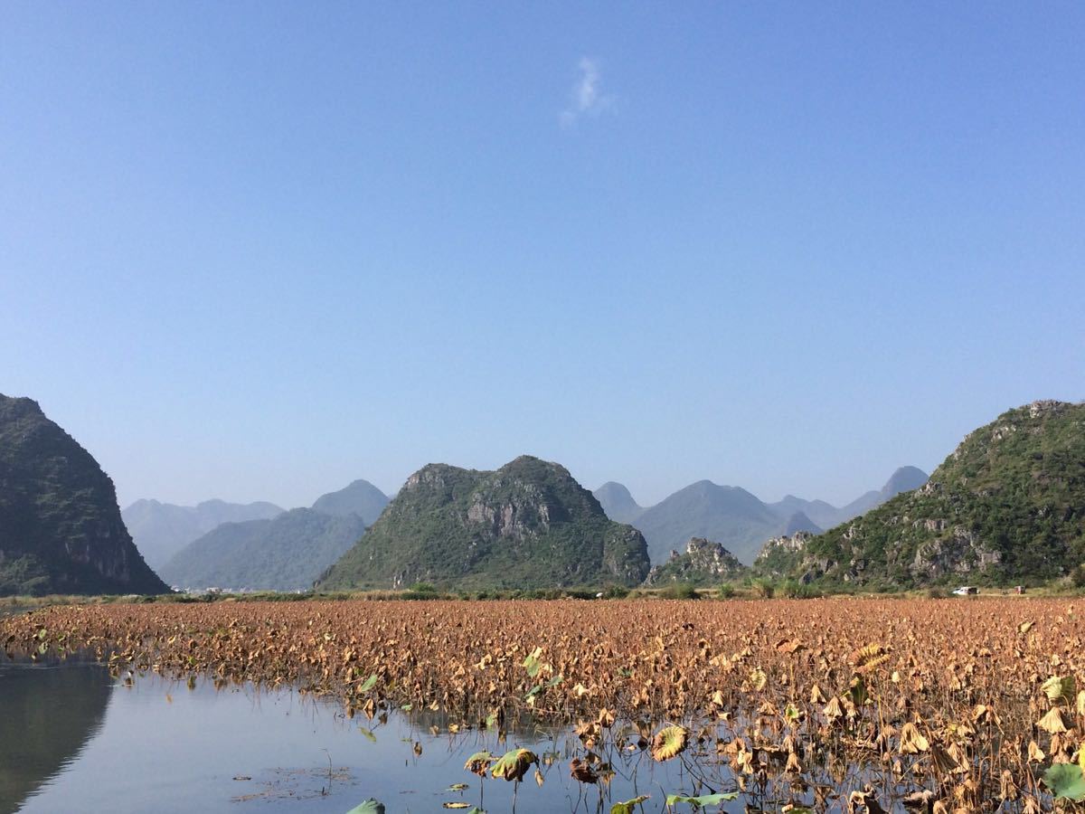 普者黑旅遊景點攻略圖