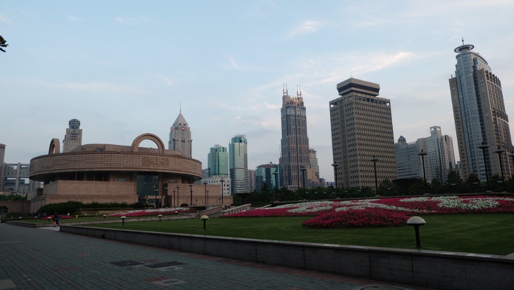 上海市中心人民广场图片
