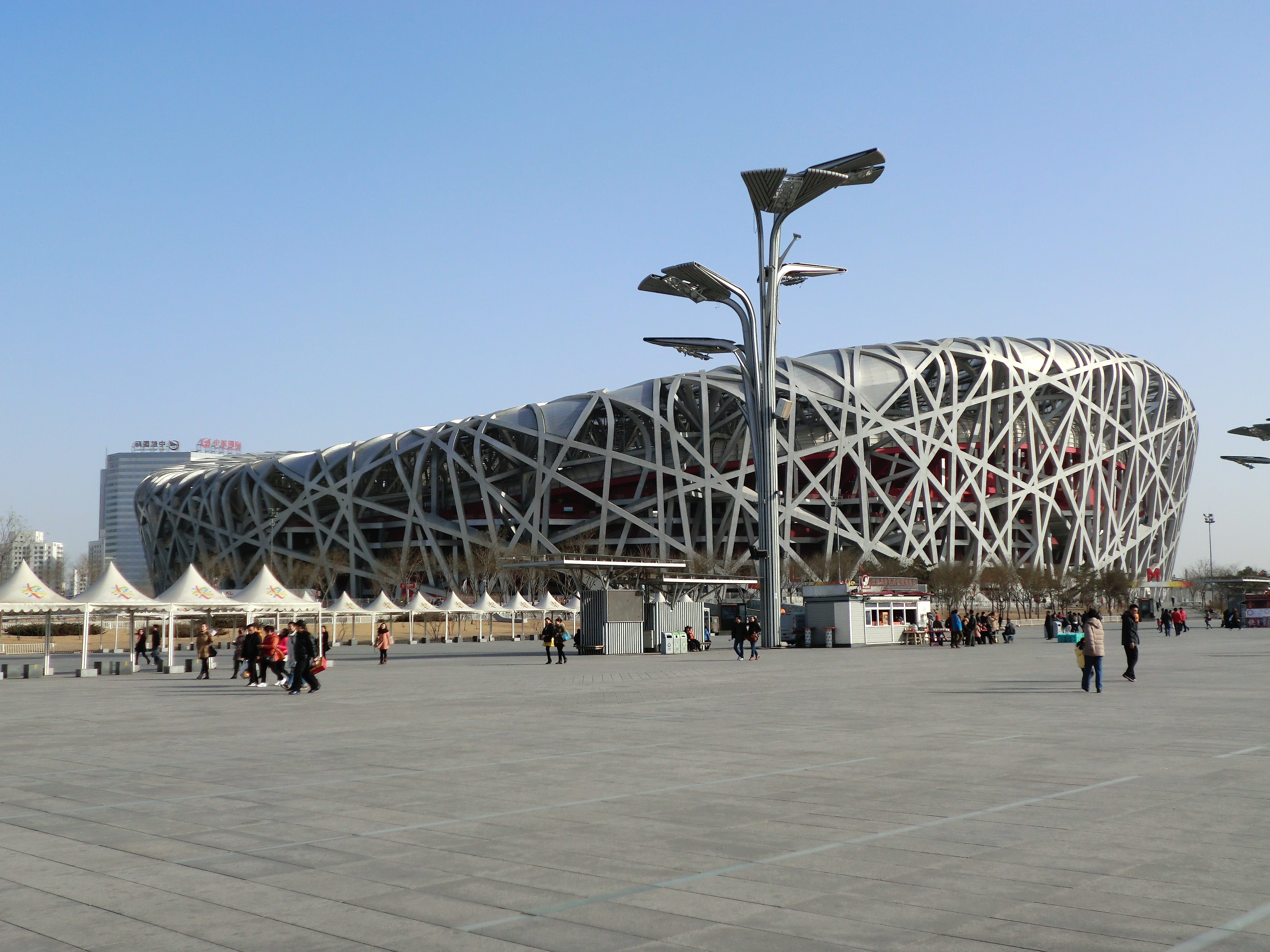 【携程攻略】北京鸟巢（国家体育场）景点,鸟巢也就是国家体育场，是来北京必去的一个景点，外观很好看，很漂亮…