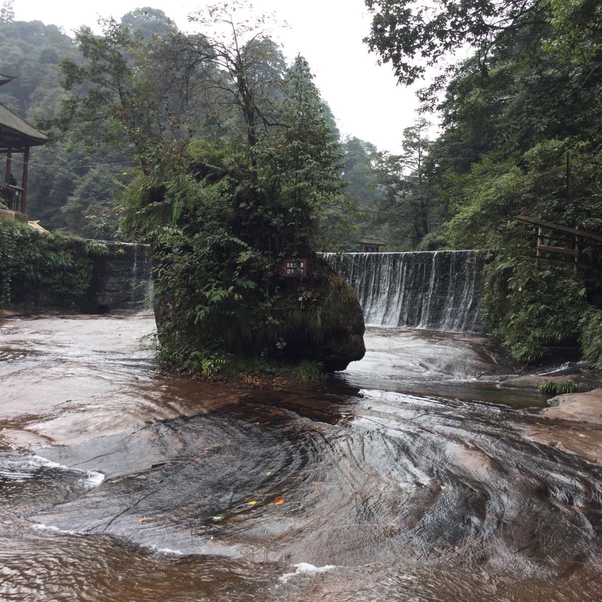 天台山風景區旅遊景點攻略圖