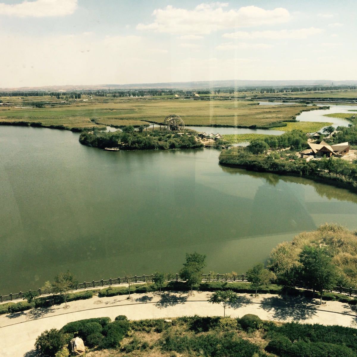 銀川鳴翠湖國家溼地公園旅遊景點攻略圖