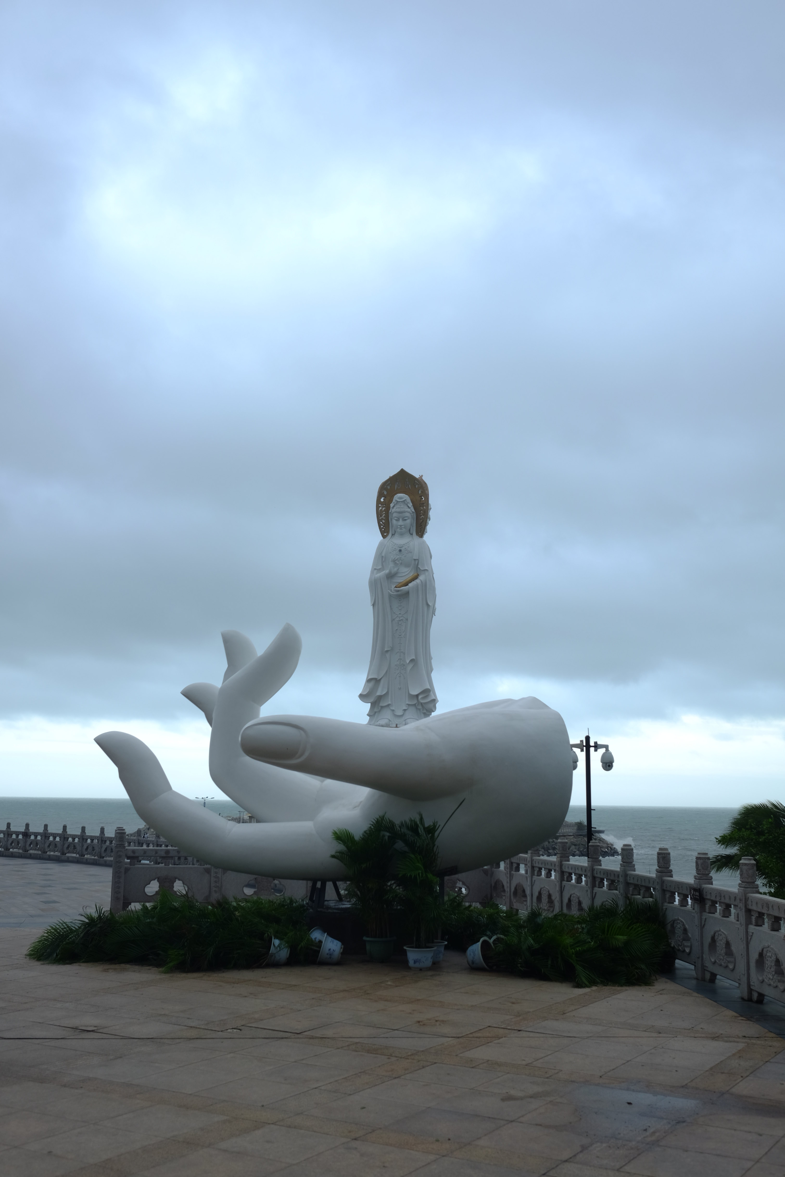 著名的南海海上观音圣像
