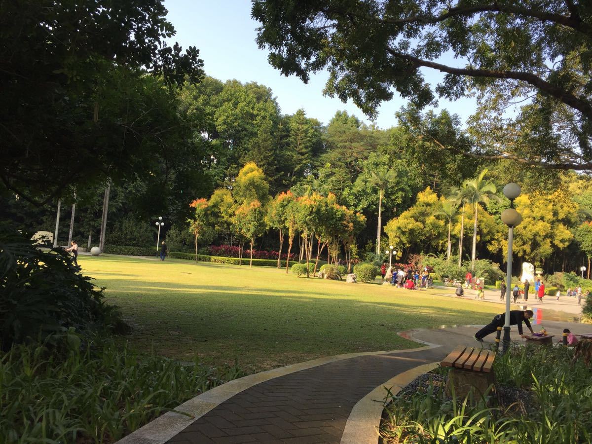 【携程攻略】深圳人民公园景点,免费,闹市中有这么个清静的地方,很不