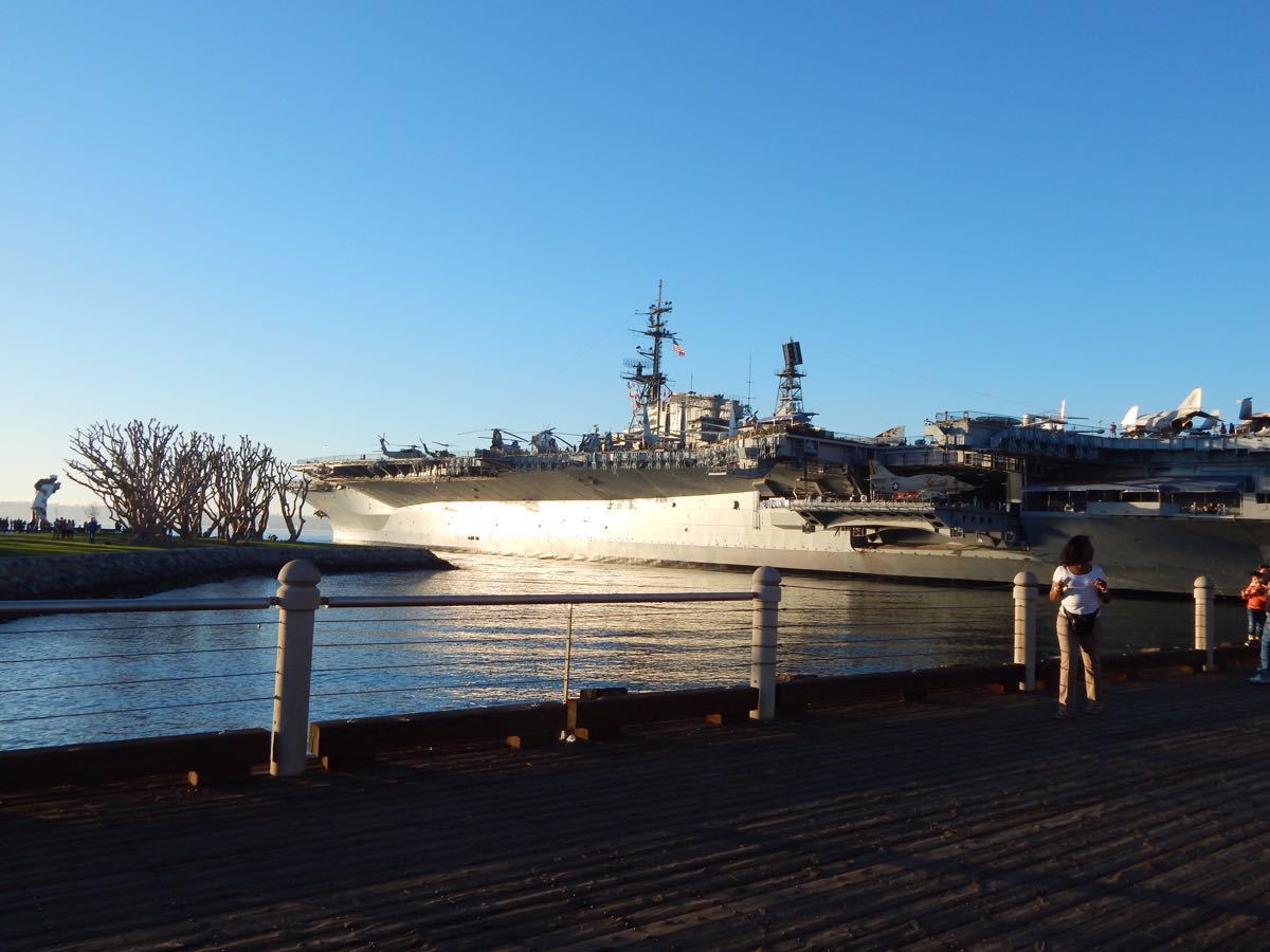 【攜程攻略】聖地亞哥中途島號航空母艦博物館適合家庭親子旅遊嗎