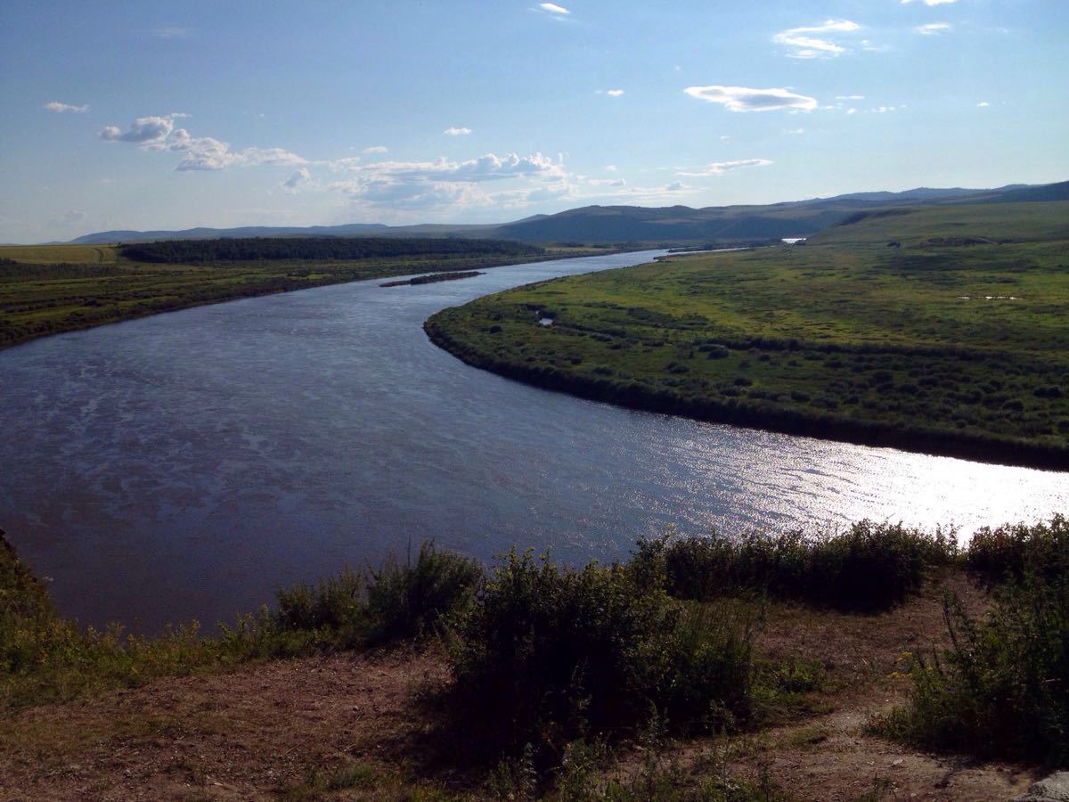 内蒙古河流湖泊图片