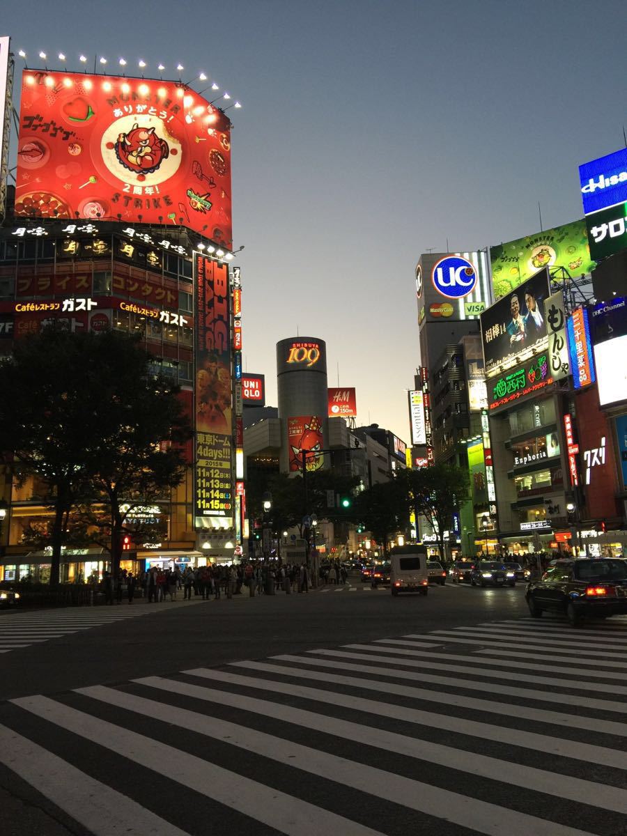 【携程攻略】东京涩谷购物,在电影里总能看到这个熟悉街头的交叉路口