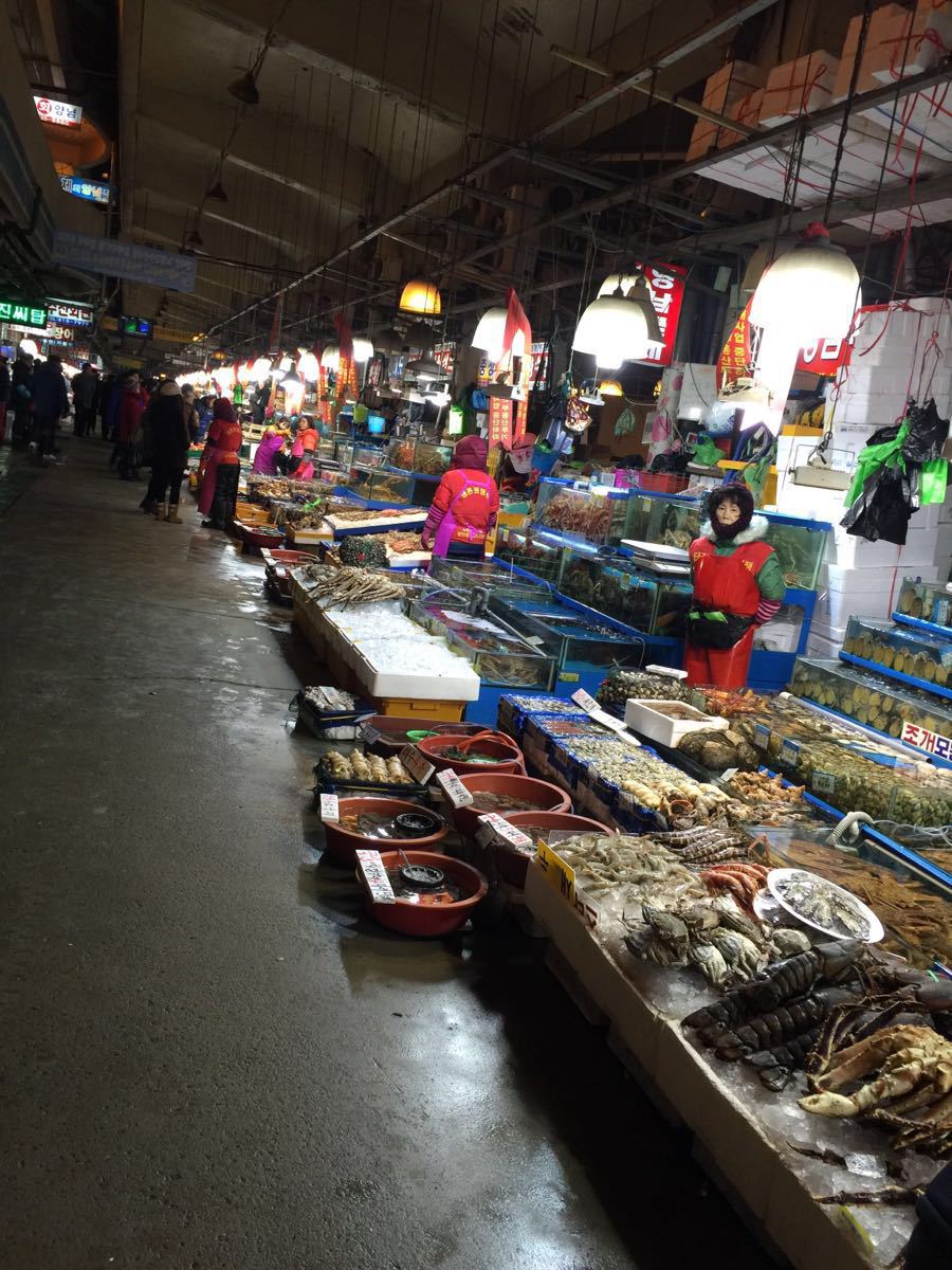 鹭梁津水产市场