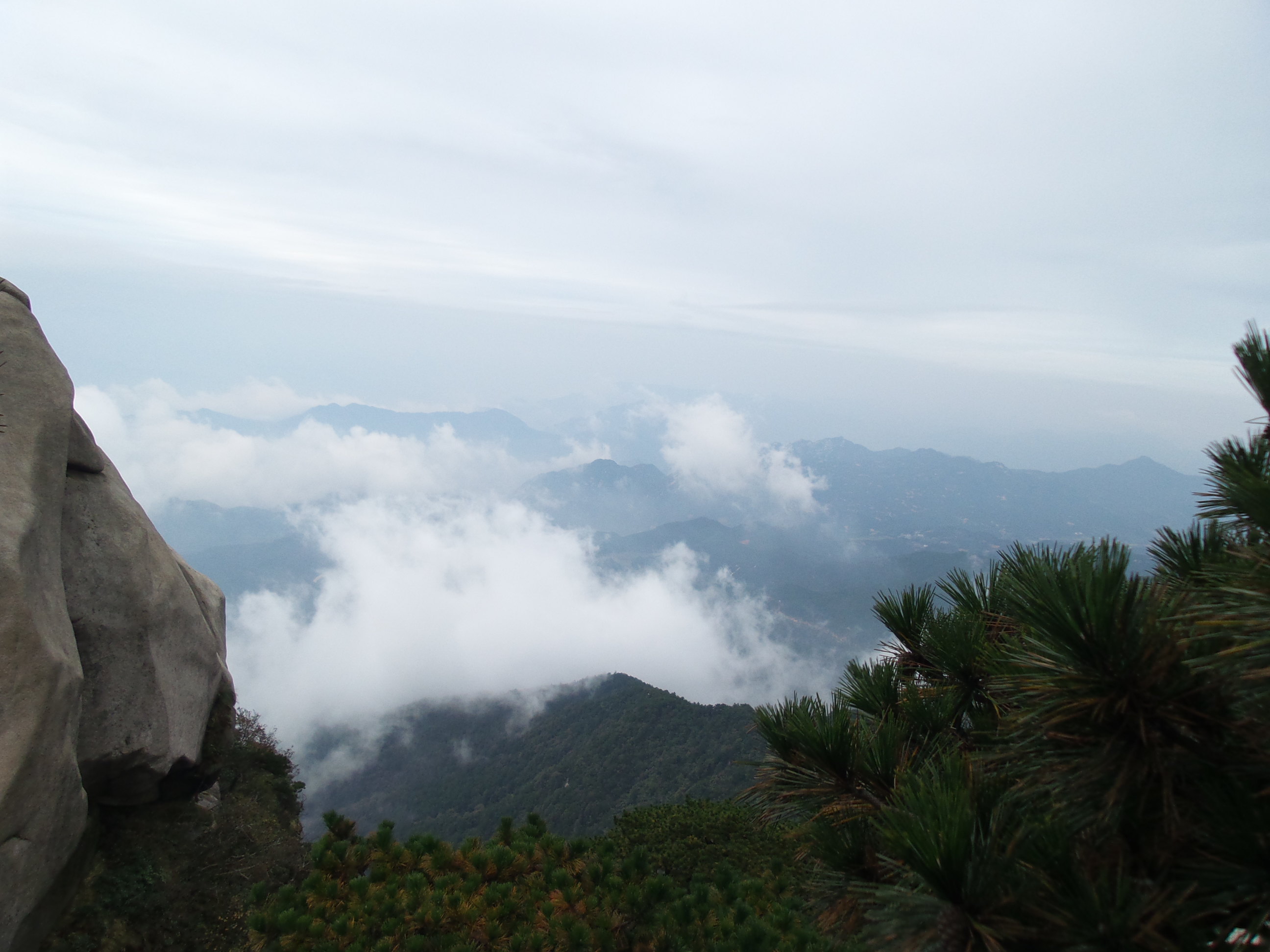 浏阳天柱峰图片