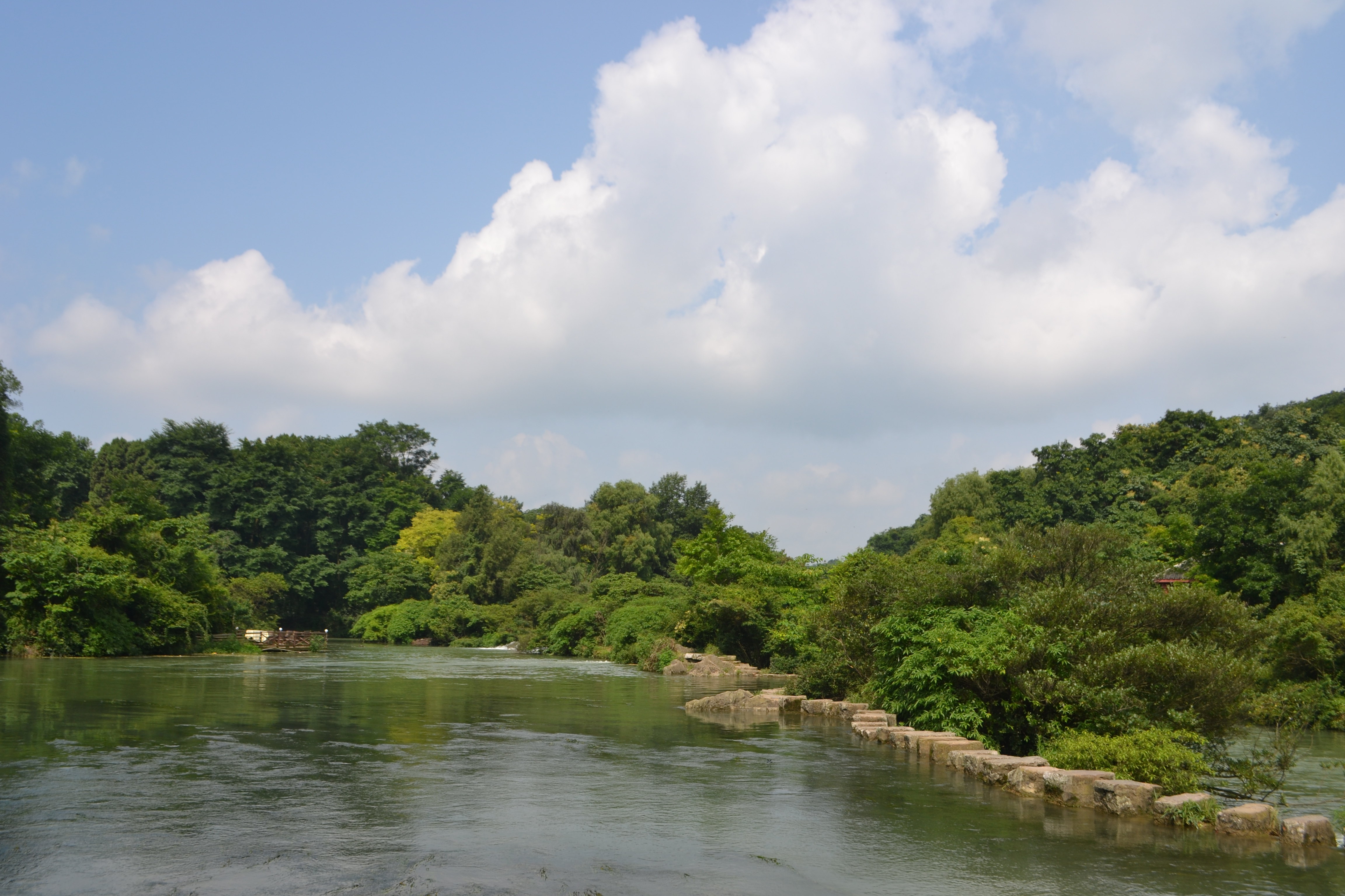 花溪河风景区图片