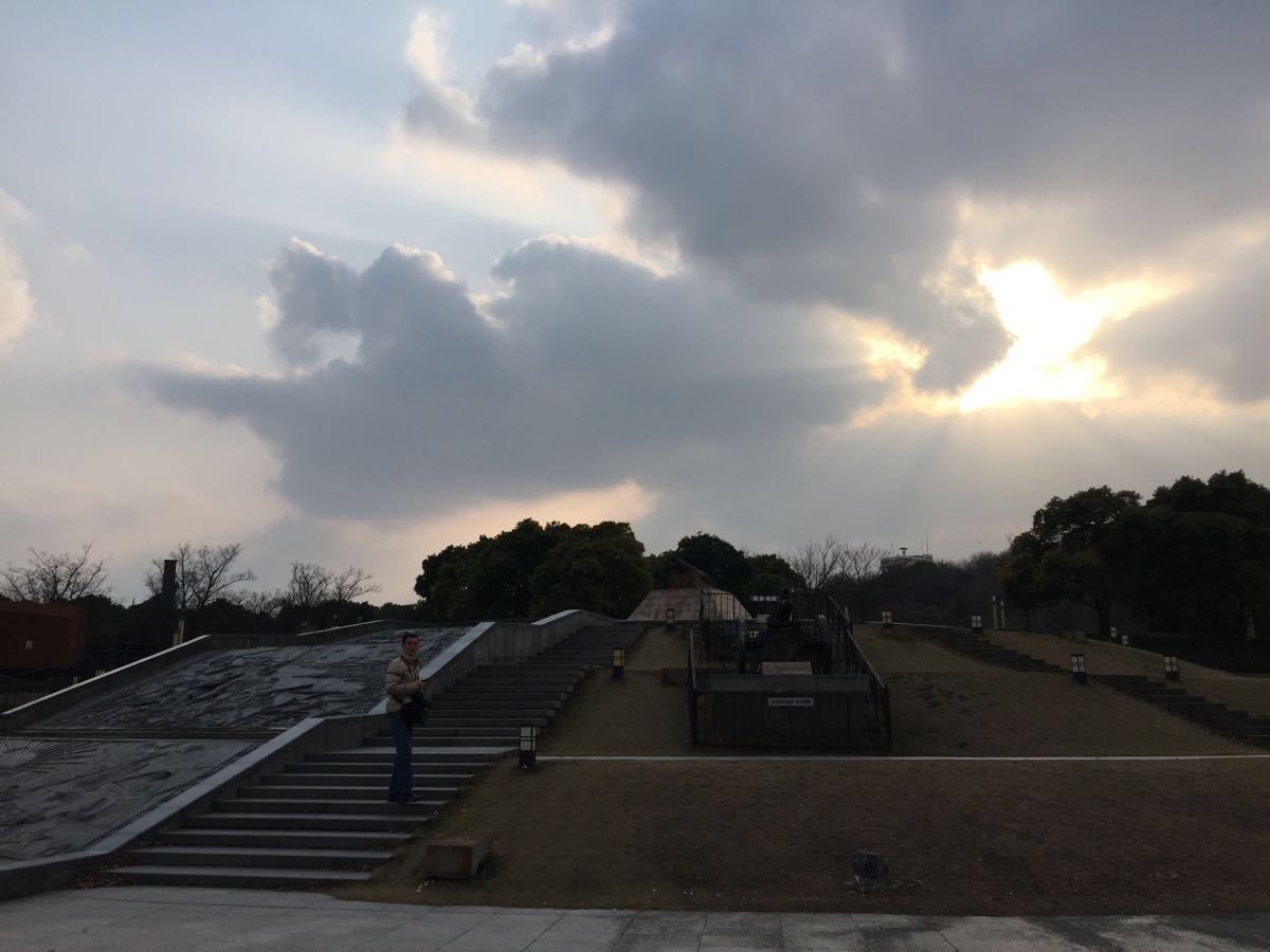 【携程攻略】上海吴淞炮台湾湿地森林公园景点,冬天来的吴淞炮台湾