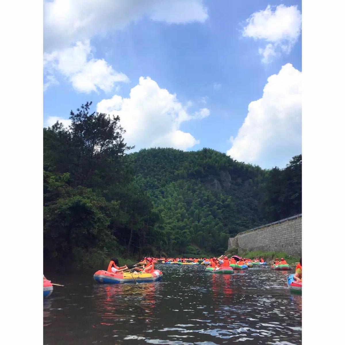 余姚北溪漂流【门票】