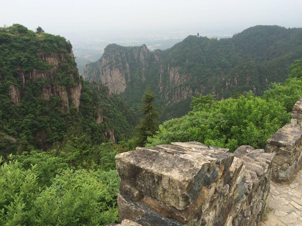 天台山風景區旅遊景點攻略圖