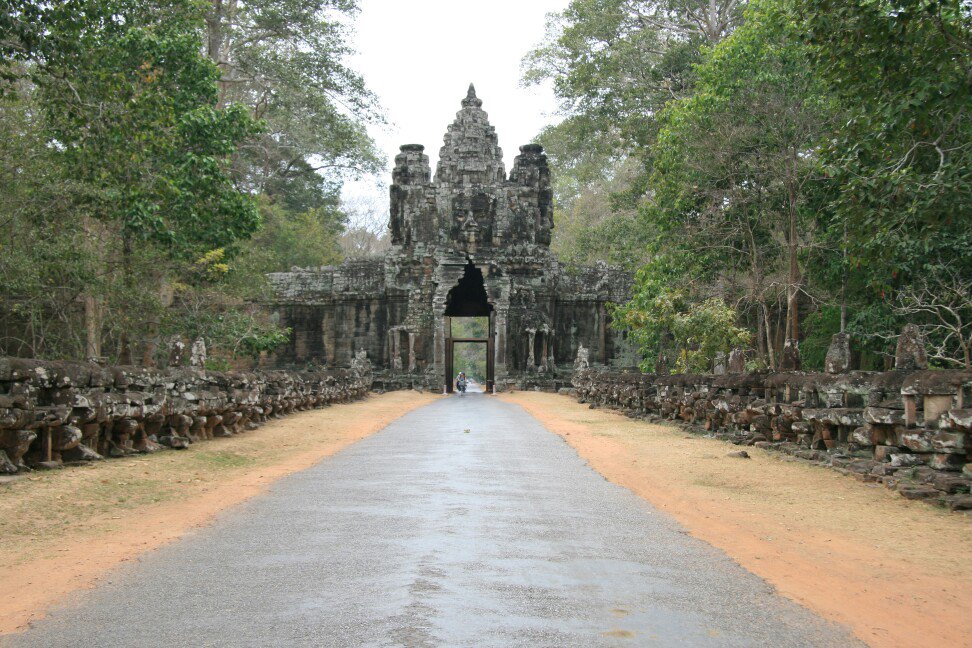 吴哥王城胜利门