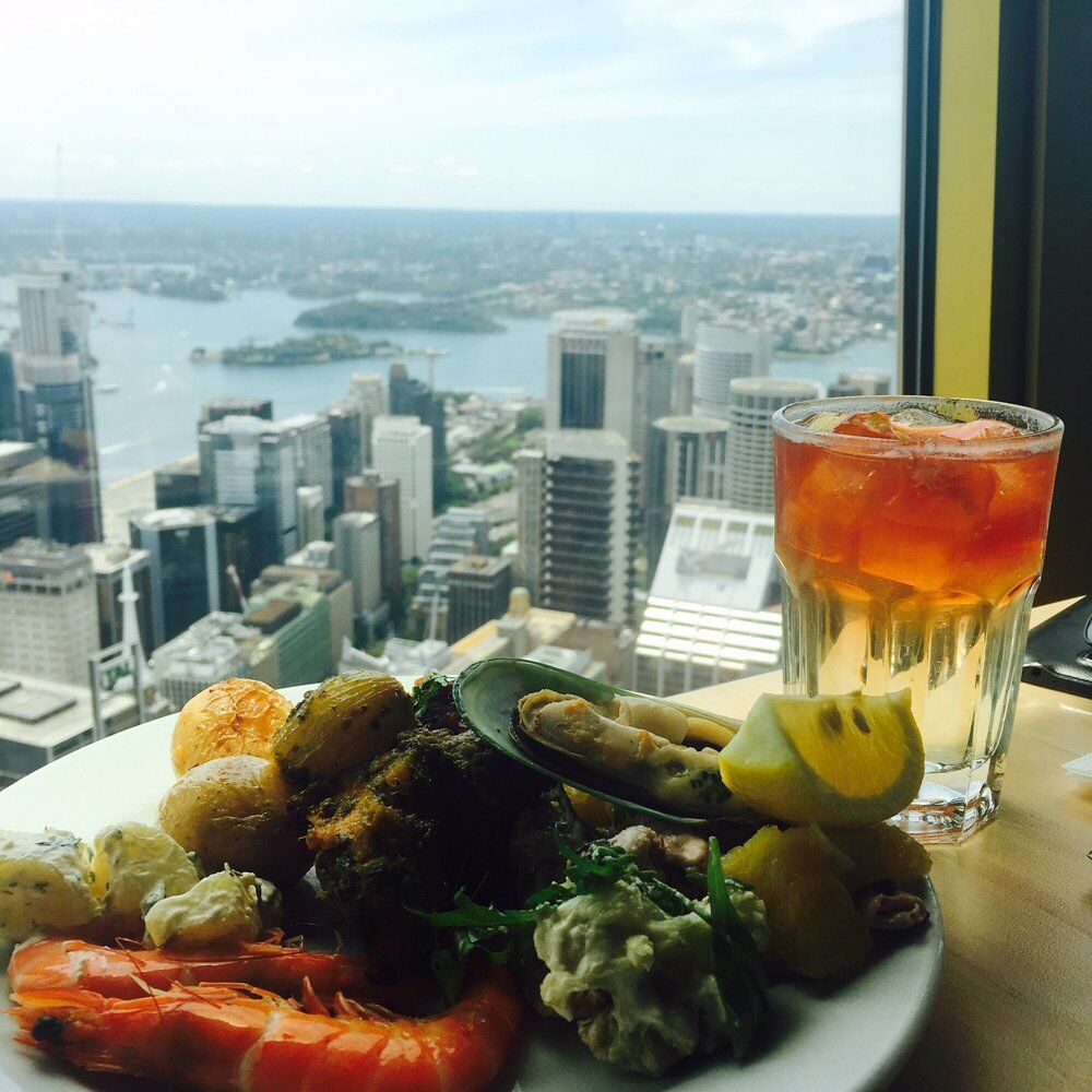 sydney tower buffet旅遊景點攻略圖