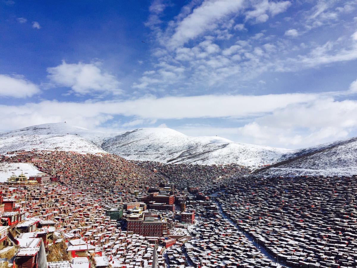 色達喇榮五明佛學院旅遊景點攻略圖