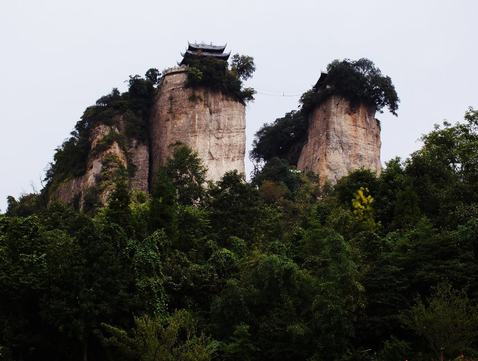 竇圌山旅遊景點攻略圖