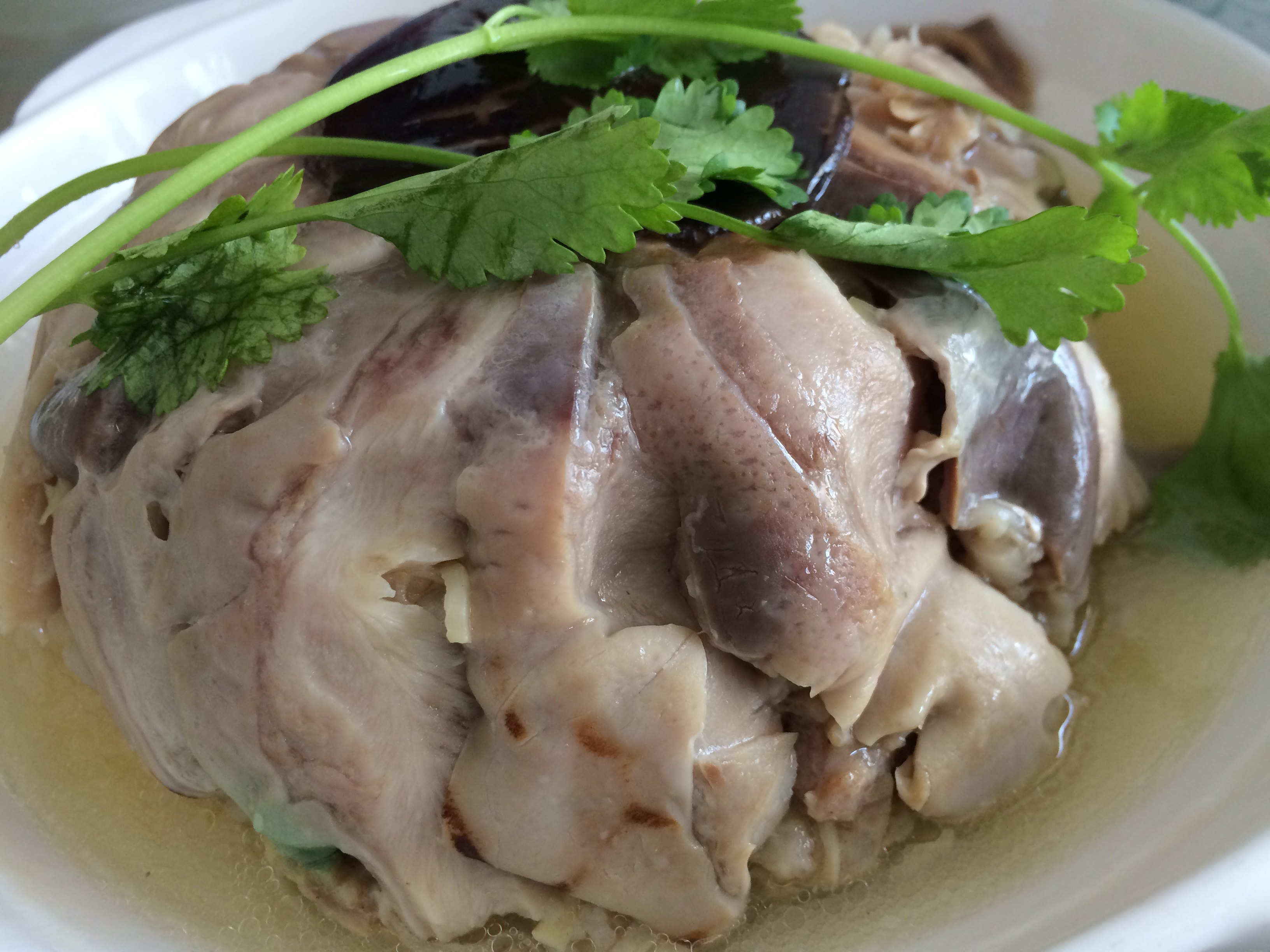  清蒸虾姑排,肉那个厚实呀,脆脆的,不输给龙虾.