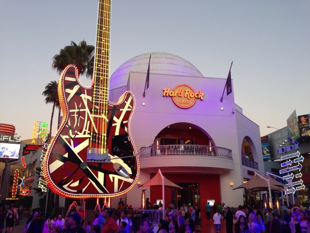 hard rock cafe(环球影城)