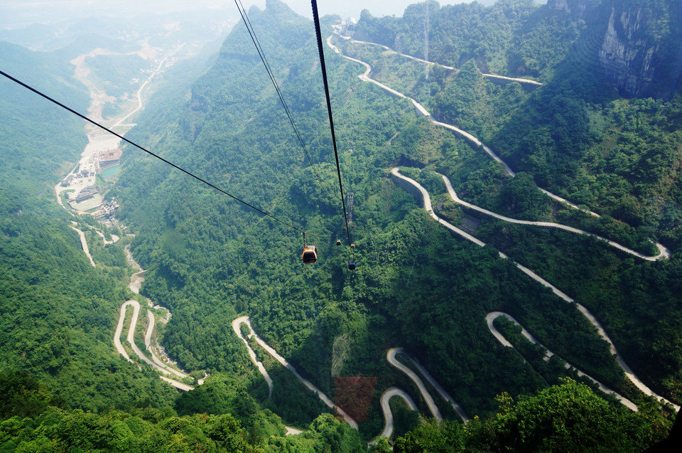 天门山索道