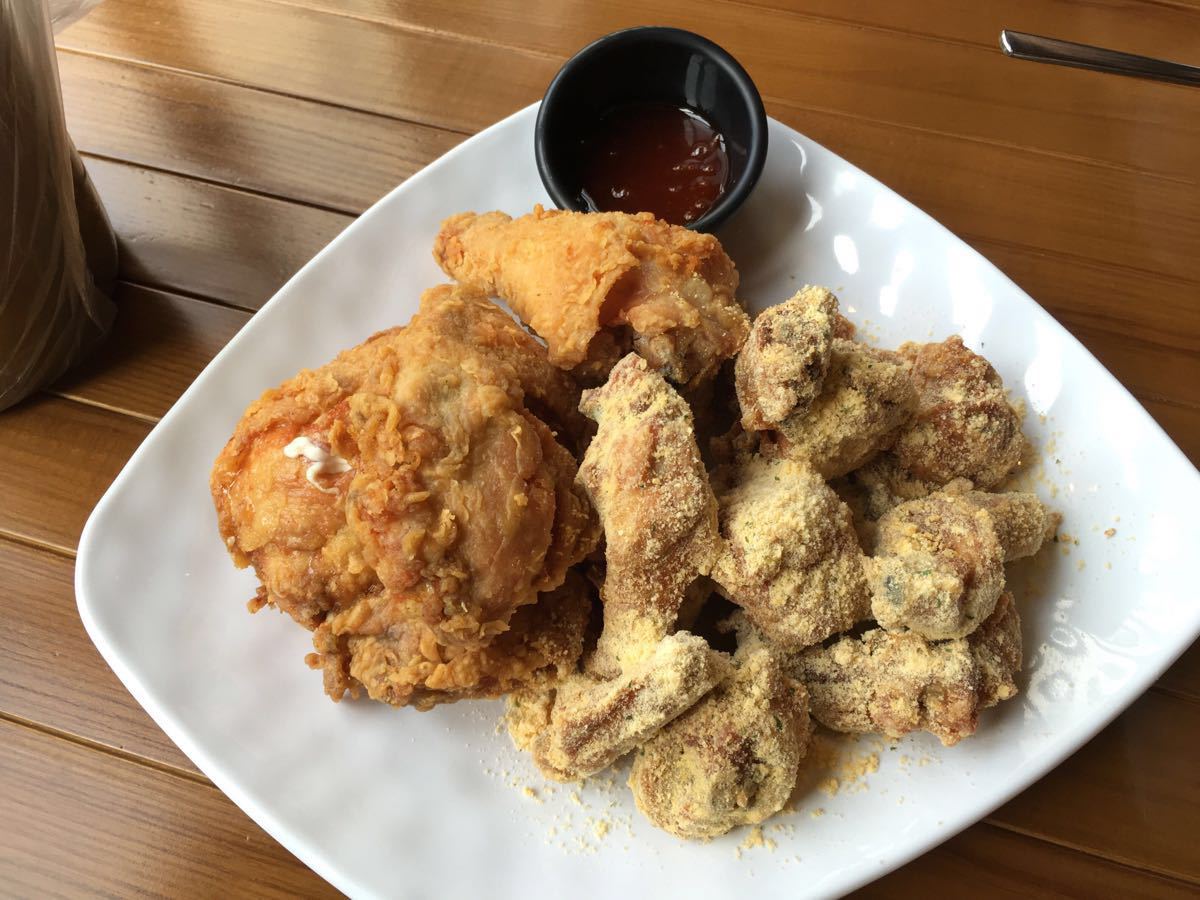 bbq橄榄油炸鸡与啤酒()