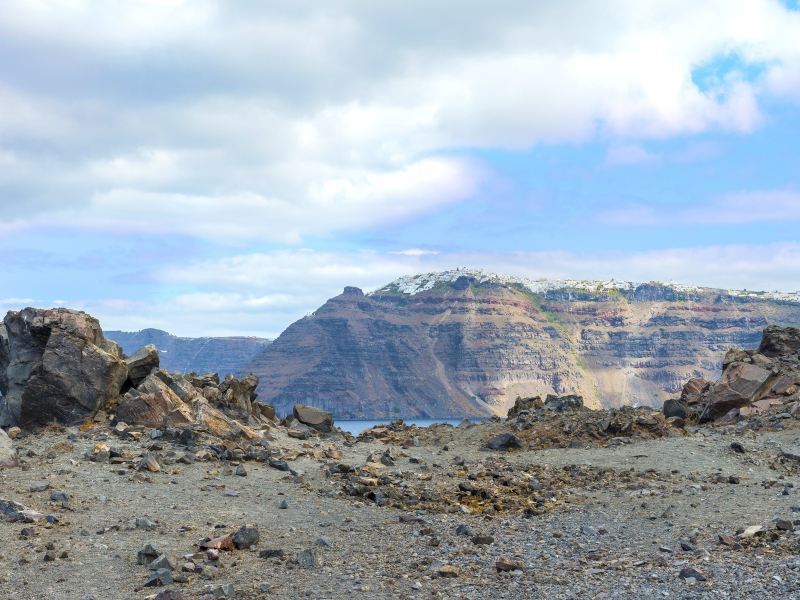 圣托里尼锡拉火山攻略