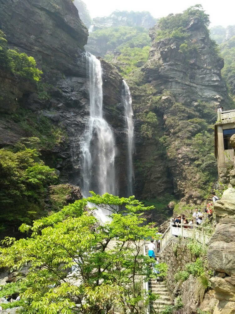 庐山三叠泉 风景图片图片