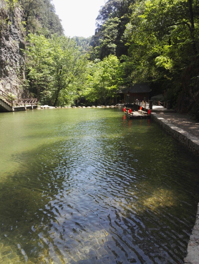 金丝峡景区旅游景点攻略图