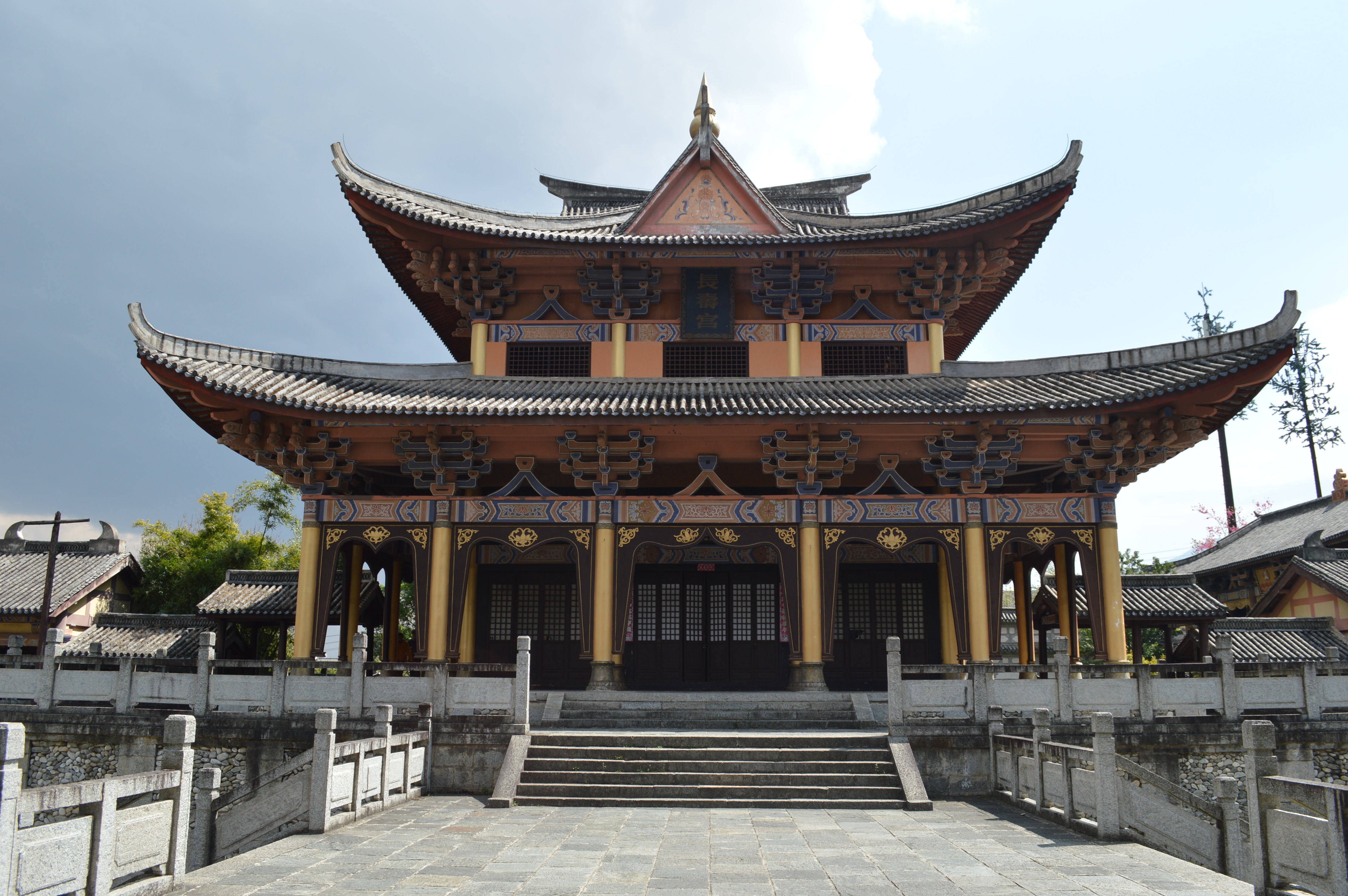 【携程攻略】大理天龙八部影视城景点,我们的影视城的票是包含在大索